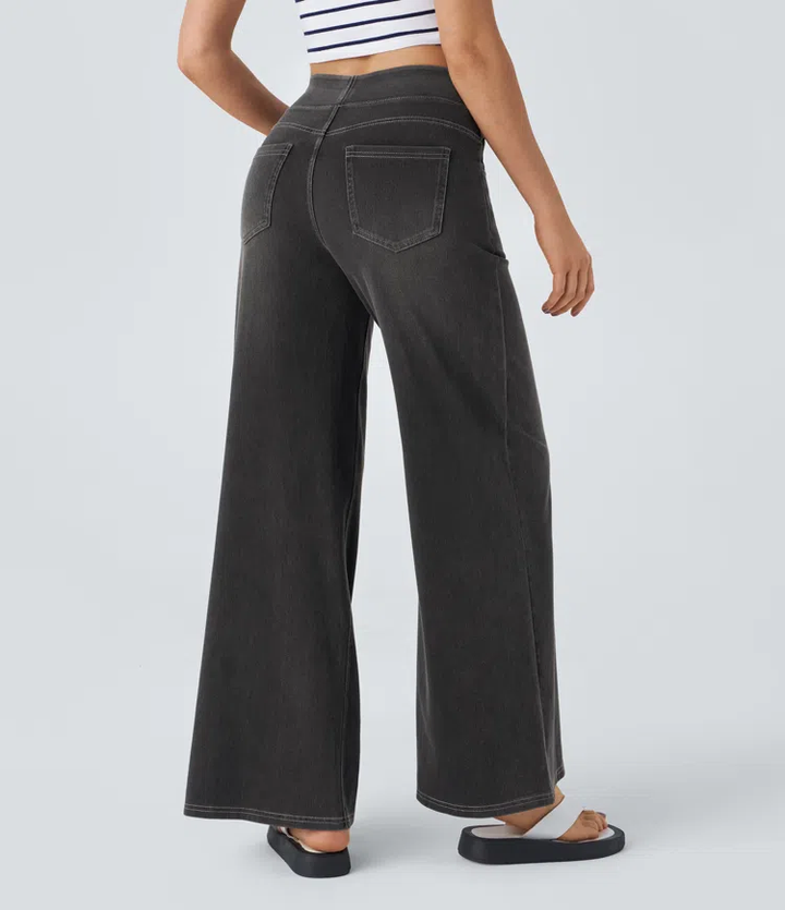 Maas & Mode | Comfortabele jeans met hoge taille