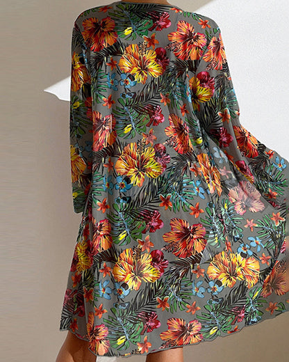 Glenda - Bikini met bloemenrok