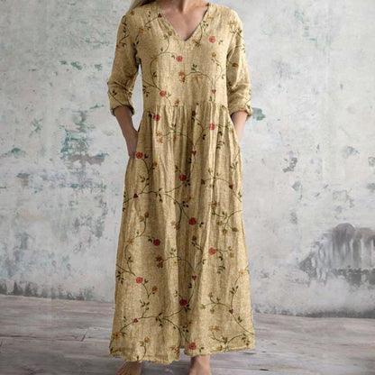Maas & Mode® | Elegante Bloemenjurk