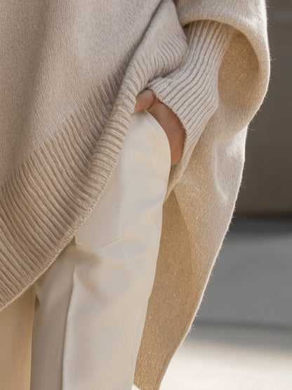 Maas & Mode® | Oversized Lange Modieuze Trui