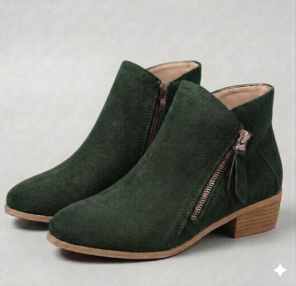 Maas & Mode | Mara Enkellaars met Ritssluiting