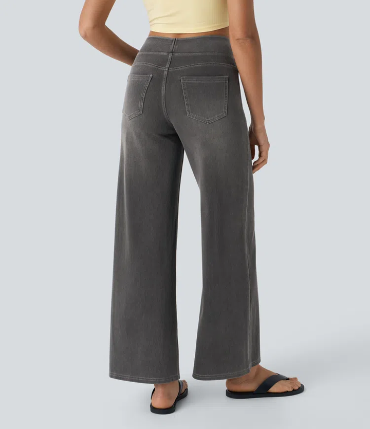 Maas & Mode | Comfortabele jeans met hoge taille
