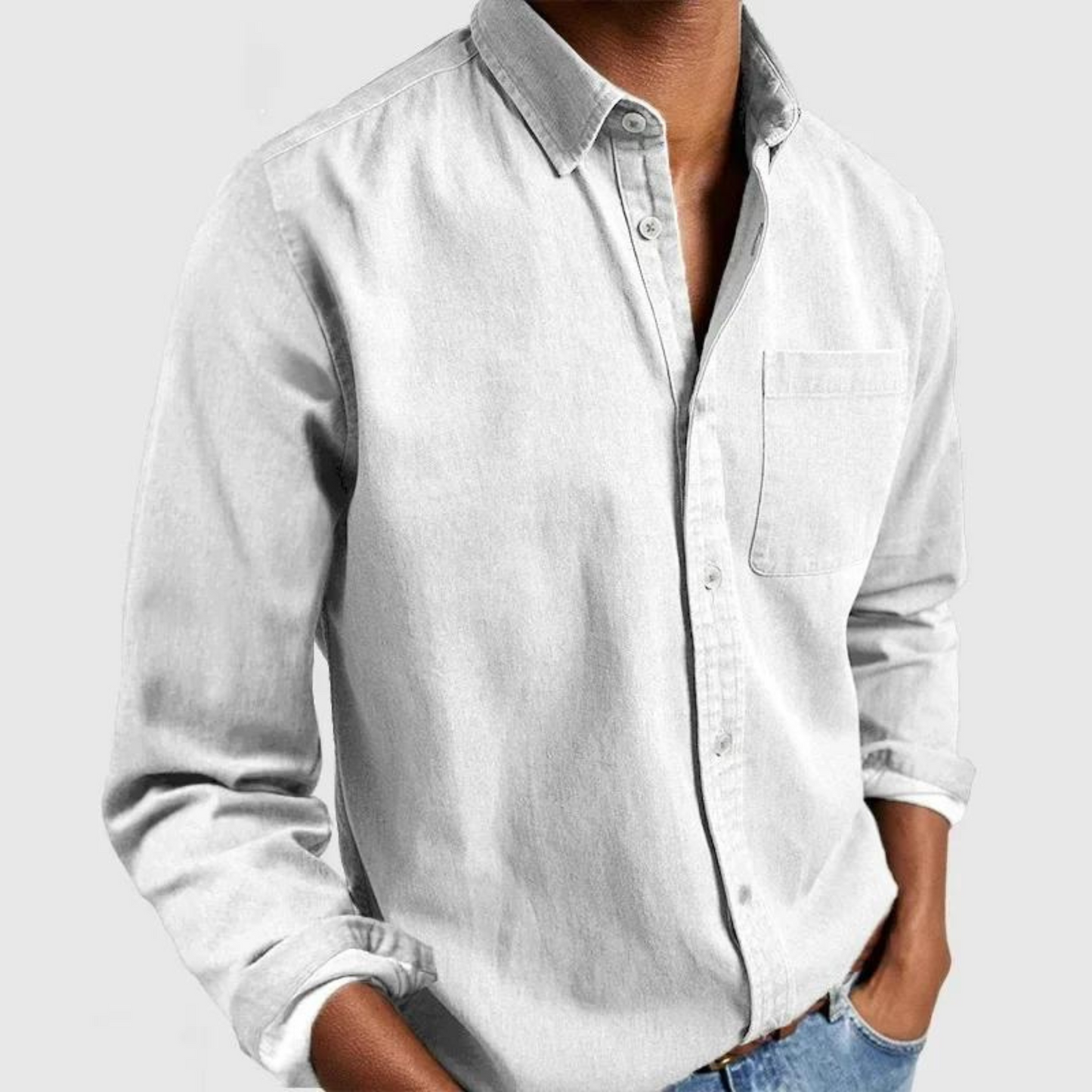 Maas & Mode® | Comfortabel heren overhemd