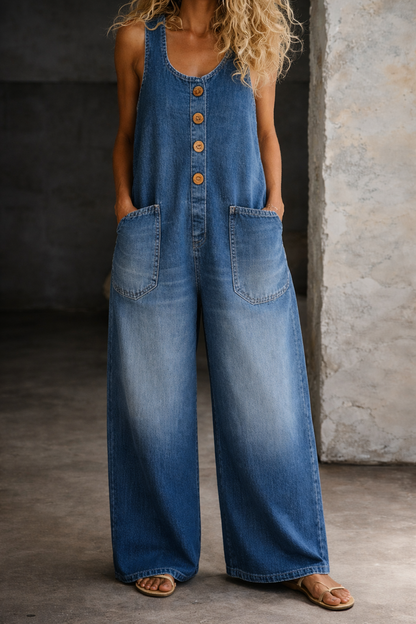 Maas & Mode® | Saylor Vintage Denim Overal
