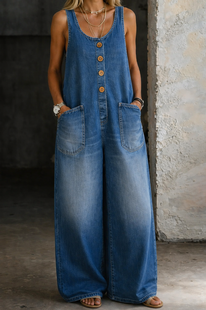 Maas & Mode® | Saylor Vintage Denim Overal