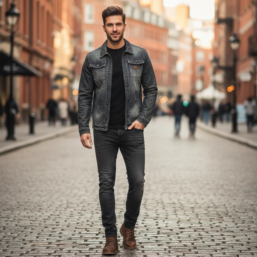 Maas & Mode® |  Premium Denim Jacket