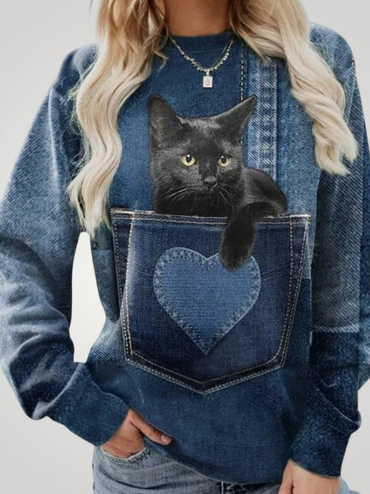 Maas & Mode® | Stijlvolle kattentrui (TIJDELIJK 50% KORTING!)