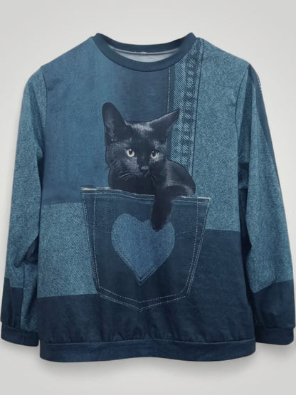 Maas & Mode® | Stijlvolle kattentrui (TIJDELIJK 50% KORTING!)