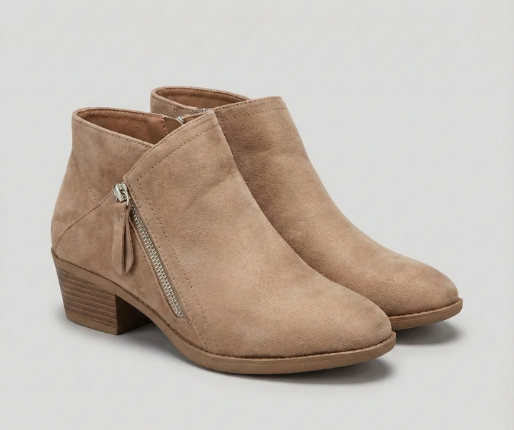 Maas & Mode | Mara Enkellaars met Ritssluiting