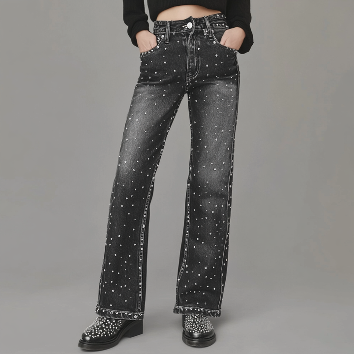 Maas & Mode | Glitter Spijkerbroek