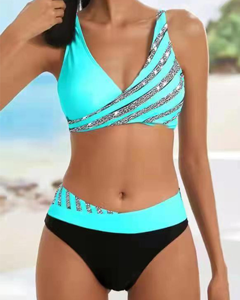 Mona - Bikini in Warme Tinten