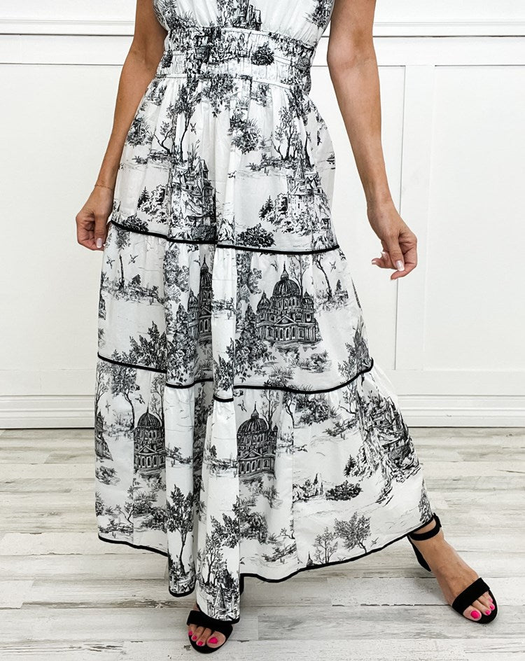 Maas & Mode® | Klassieke Maxi Jurk