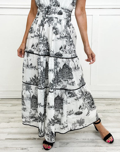Maas & Mode® | Klassieke Maxi Jurk