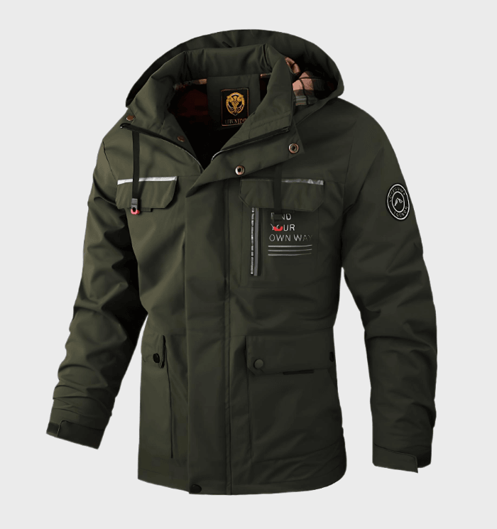 Maas & Mode® |  Getailleerde Heren Winterjas