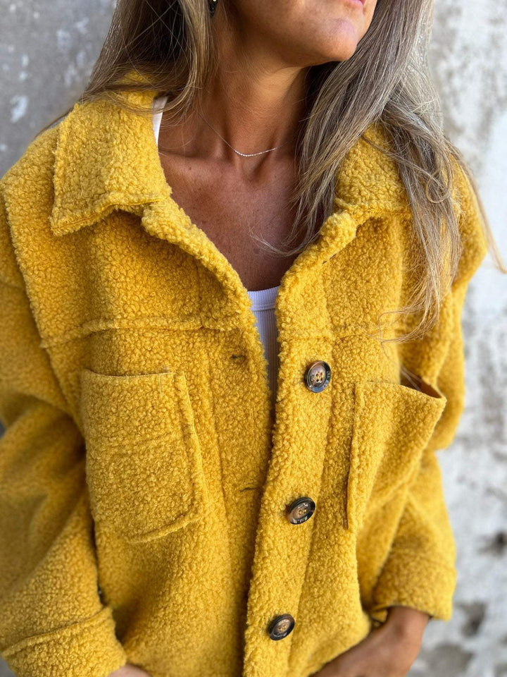 Maas & Mode | Teddy-Fleece Tussenjas