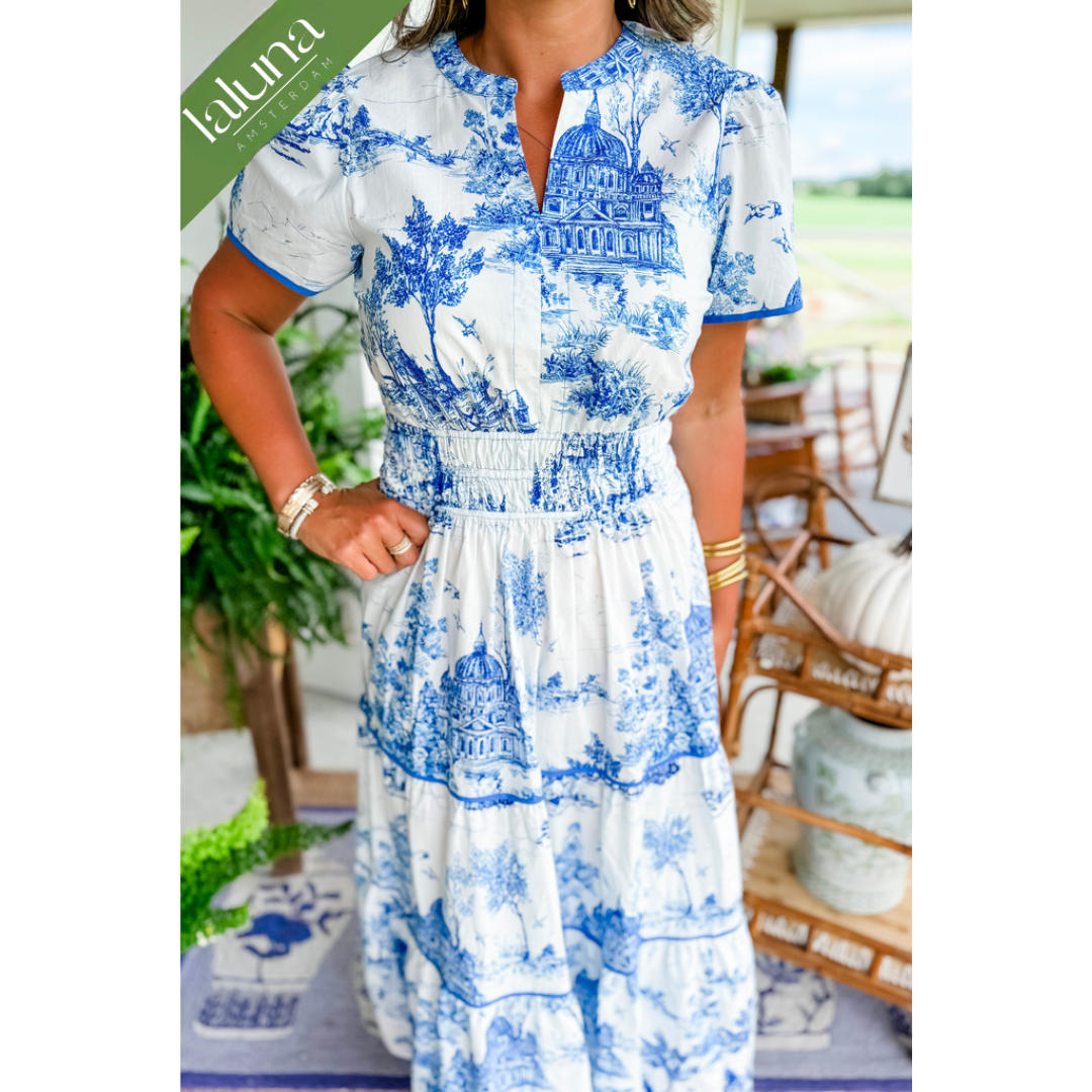 Maas & Mode® | Klassieke Maxi Jurk