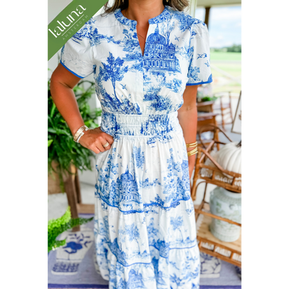 Maas & Mode® | Klassieke Maxi Jurk