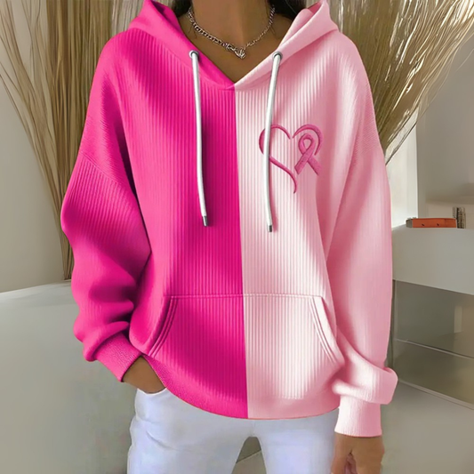Maas & Mode® | Casual Stijlvolle Dameshoodie