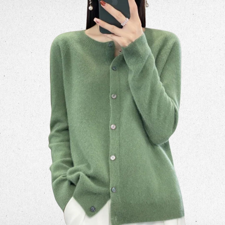 Maas & Mode | Elegante Knoopjes Cardigan