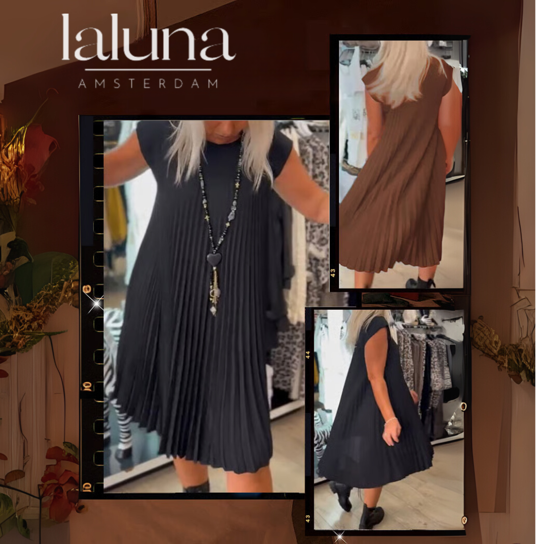 Maas & Mode® | Zomerse Lange Comfortabele Jurk