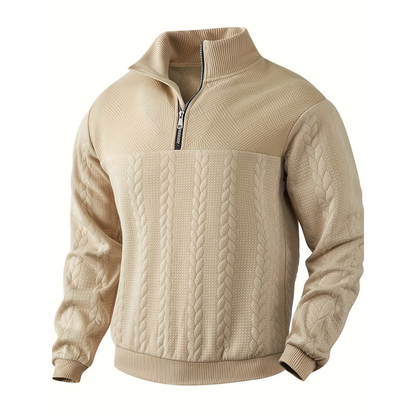 Maas & Mode® | Knitted Zip-Up Jacket