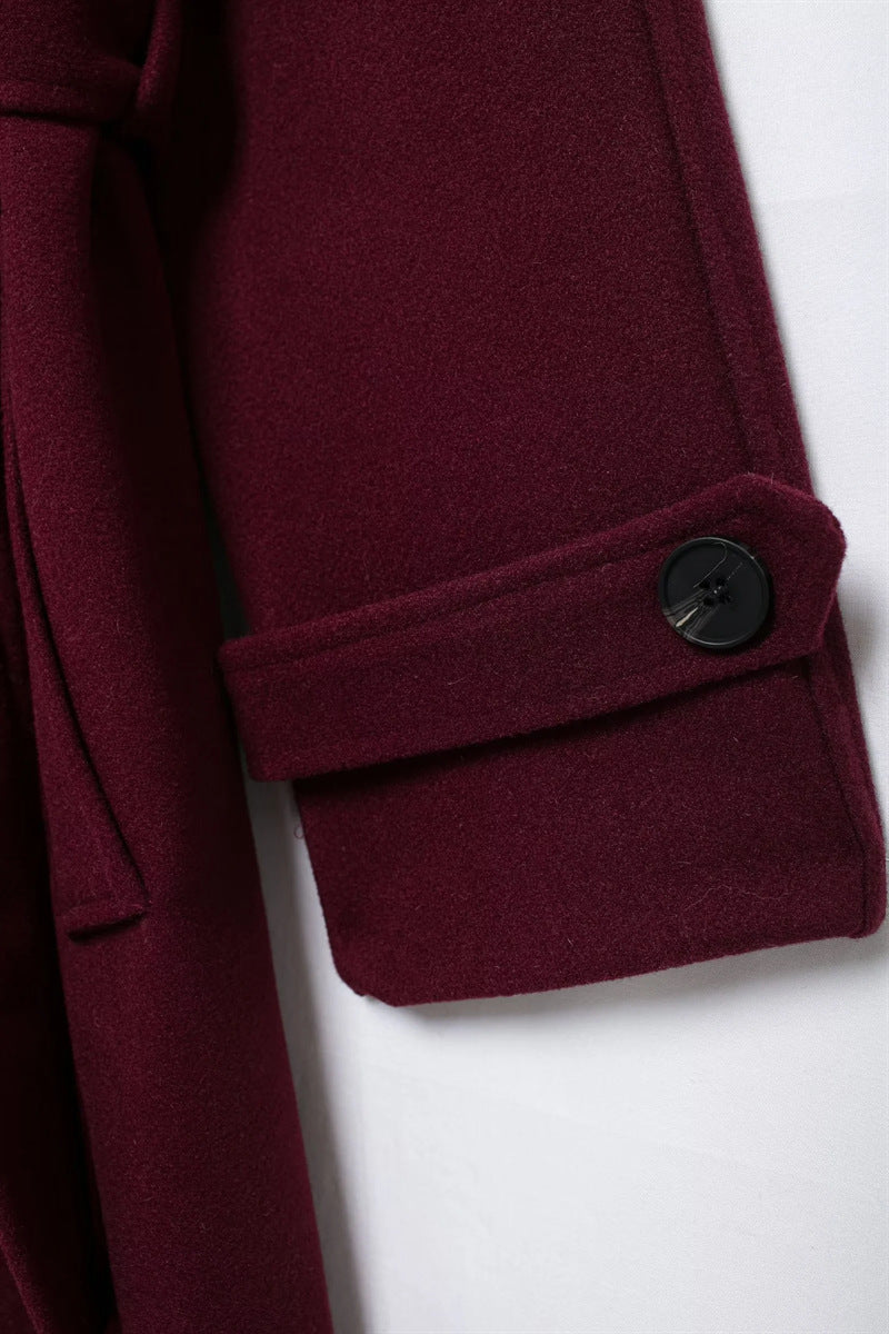 Maas & Mode | Classy Burgundy Jas