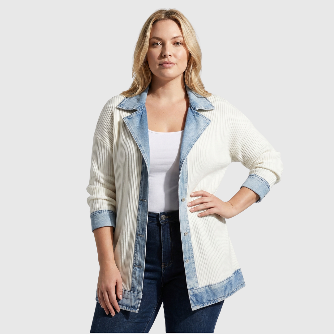 Maas & Mode® | Zomerse Denim jas