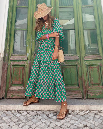 Maas & Mode® | Elegante Boho Jurk