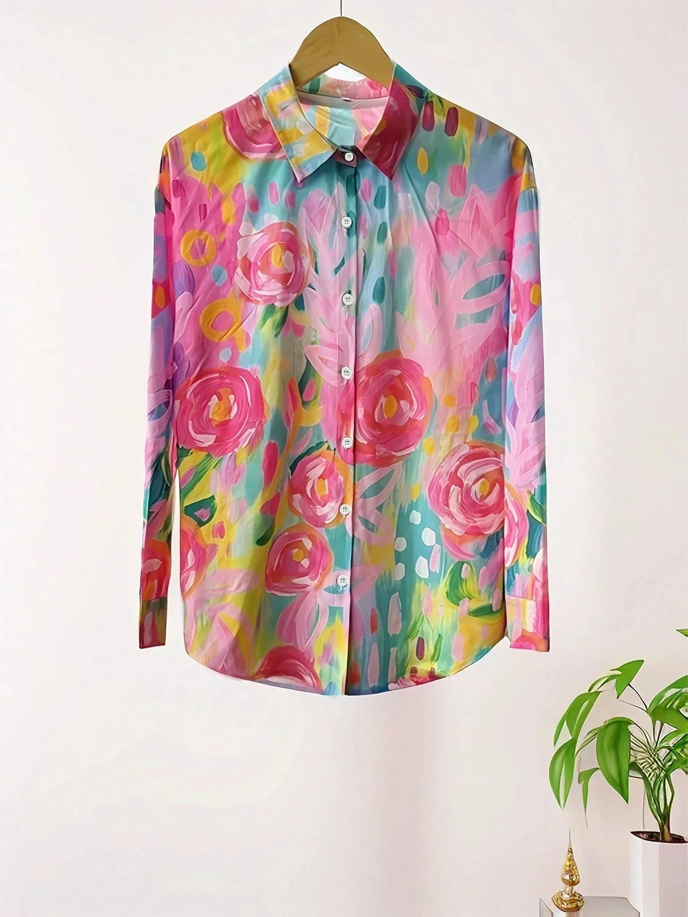 Maas & Mode® | Kleurrijke Lente Blouse