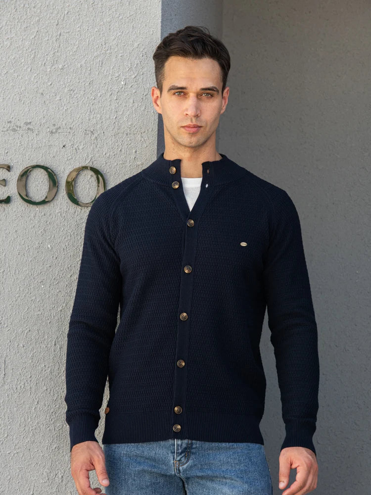 Maas & Mode | Luxe Katoenen Cardigan