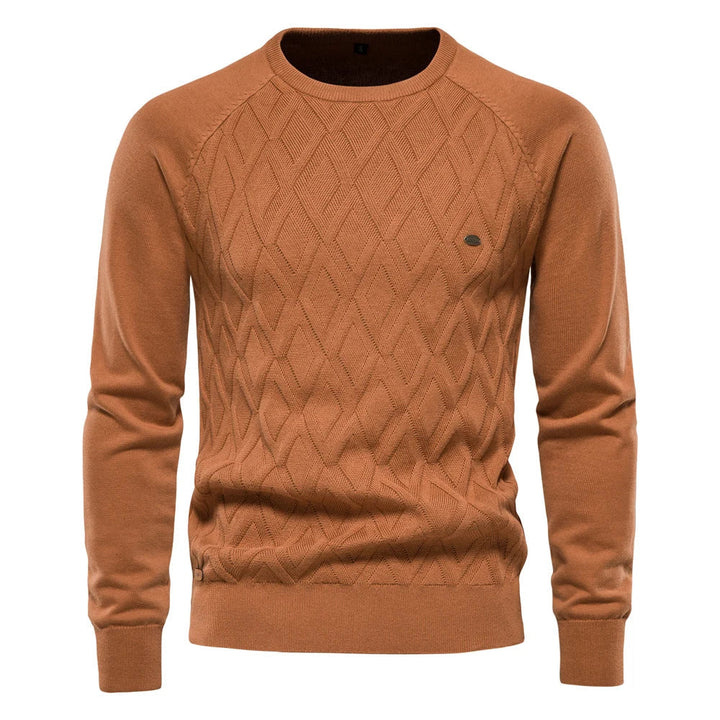 Maas & Mode | Heren Trui met Ruitpatroon