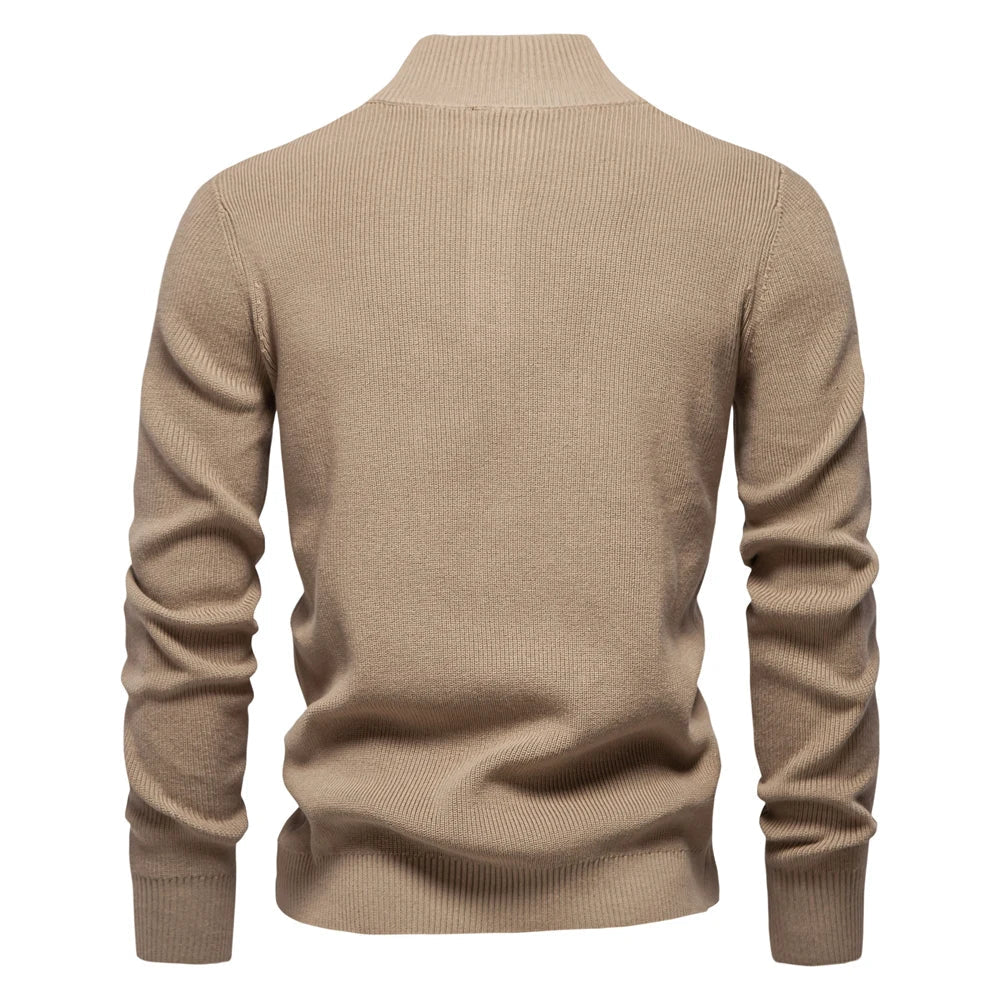 Maas & Mode | Heren Trui met Knoopdetails