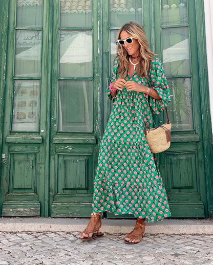 Maas & Mode® | Elegante Boho Jurk