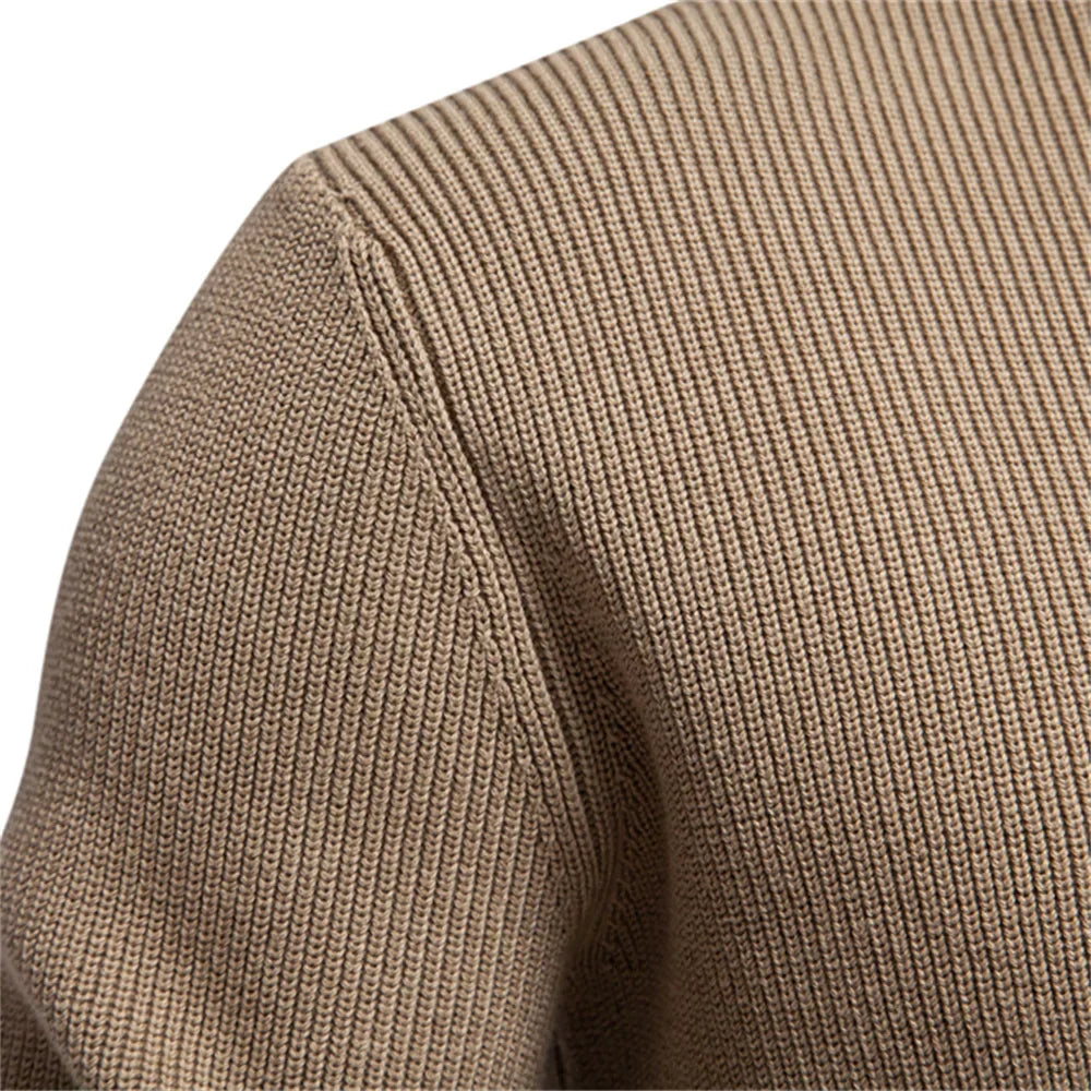 Maas & Mode | Heren Trui met Knoopdetails