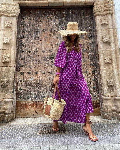 Maas & Mode® | Elegante Boho Jurk