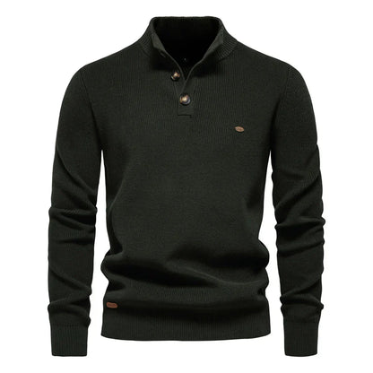 Maas & Mode® | Heren Trui met Knoopdetails