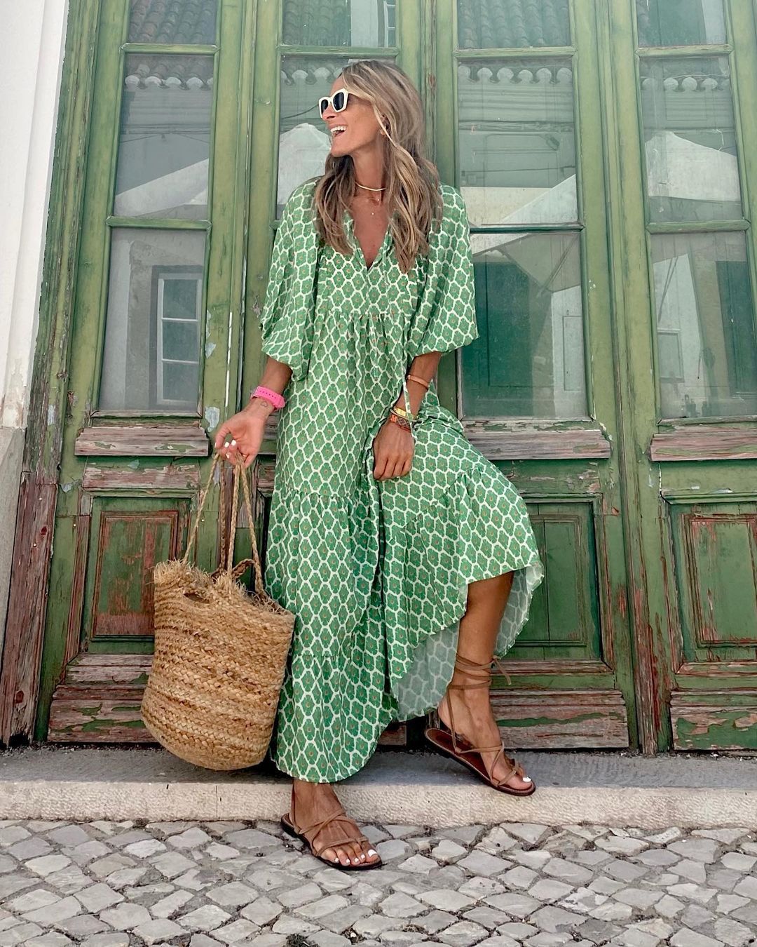 Maas & Mode® | Elegante Boho Jurk