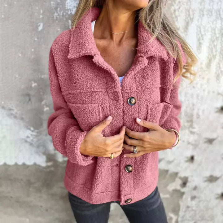Maas & Mode | Teddy-Fleece Tussenjas