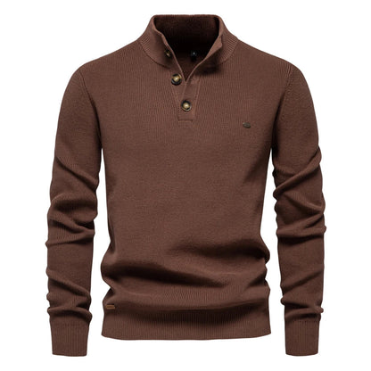 Maas & Mode® | Heren Trui met Knoopdetails
