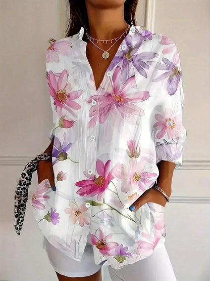 Maas & Mode® | Kleurrijke Lente Blouse