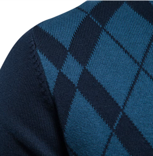 Maas & Mode | Heren Half-Zip Trui