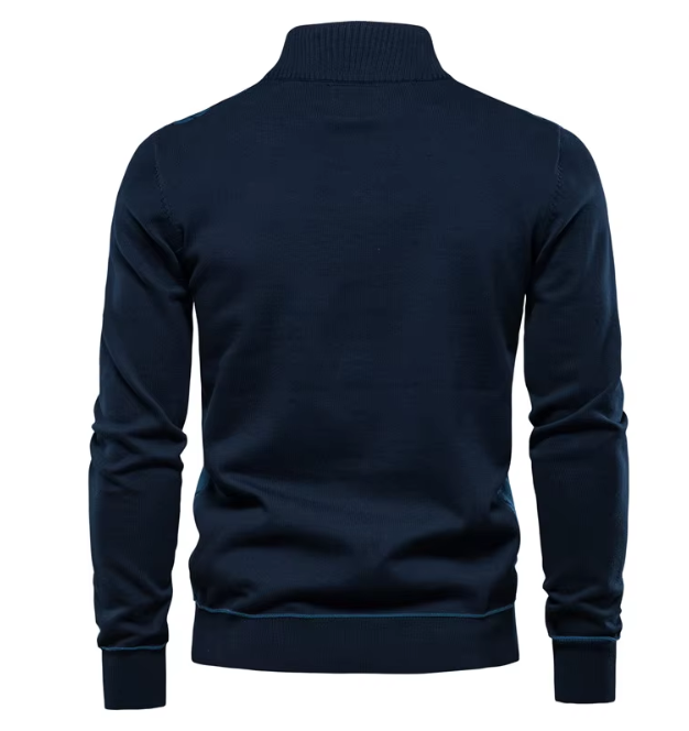 Maas & Mode | Heren Half-Zip Trui