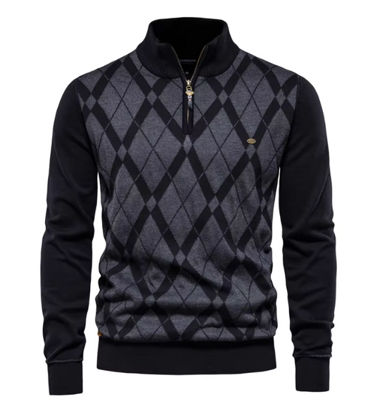 Maas & Mode® | Heren Half-Zip Trui