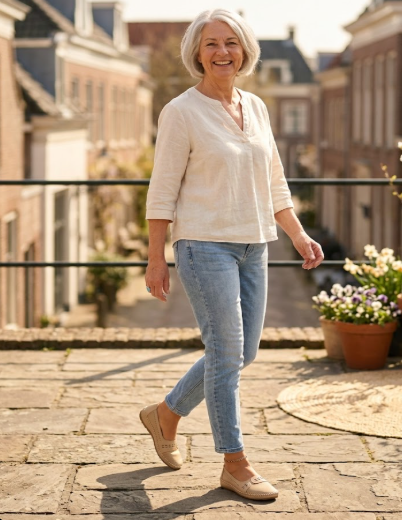 Maas & Mode | Comfortabele Lente Loafer