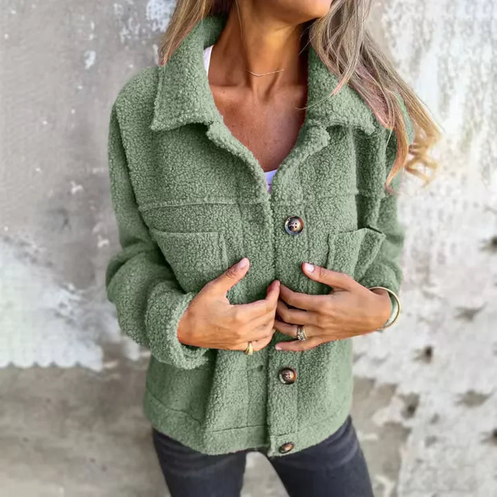 Maas & Mode | Teddy-Fleece Tussenjas