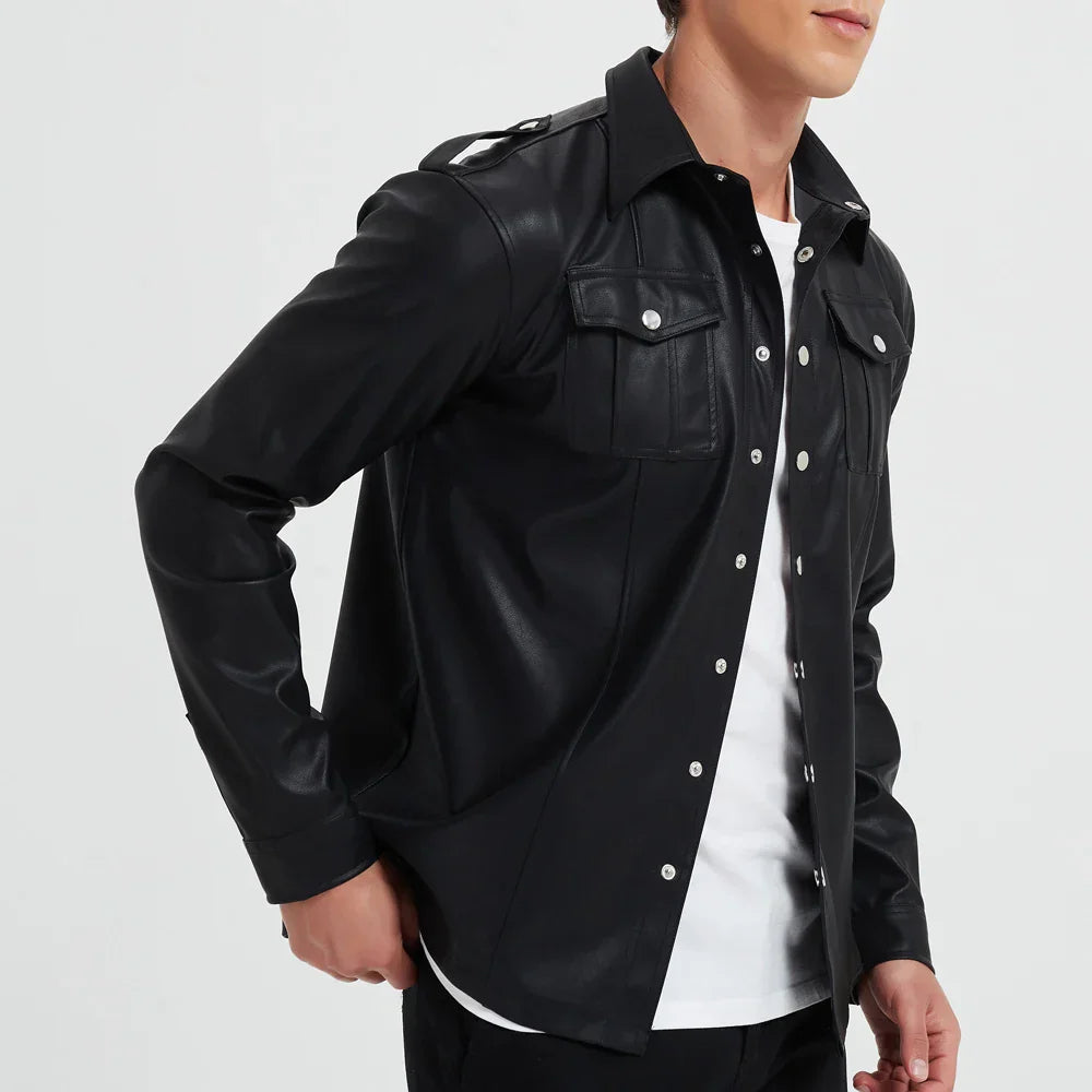 Maas & Mode® | Leren Long Sleeve