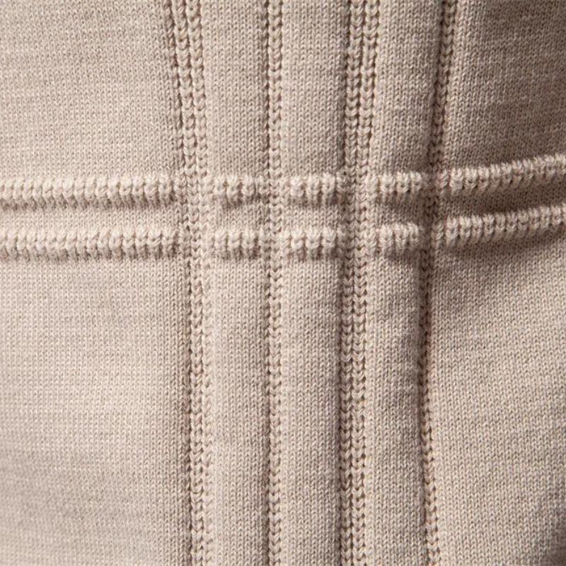 Maas & Mode® | Gestreepte Katoenen Trui voor Heren