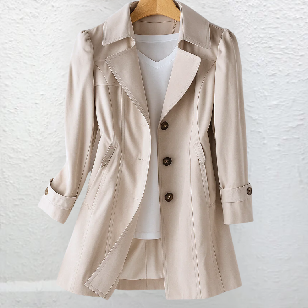 Maas & Mode® |  Elegante comfortabele zomer jas