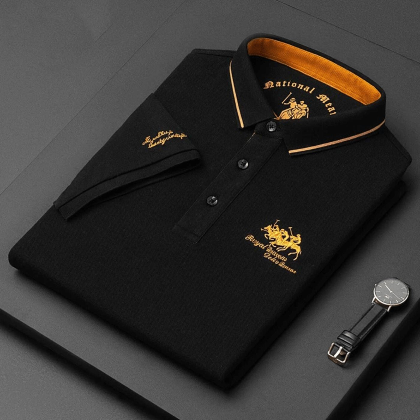Maas & Mode® | Luxe polo shirt