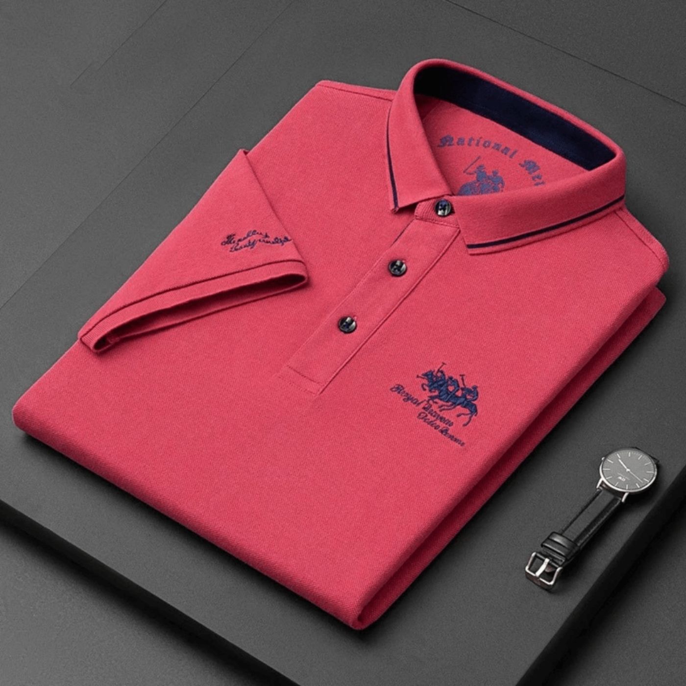 Maas & Mode® | Luxe polo shirt